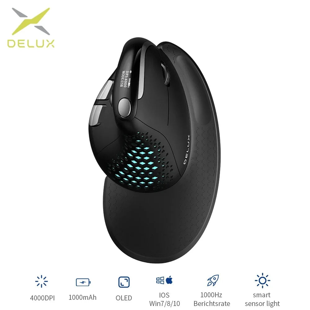 Delux M618XSD Vertical Mouse