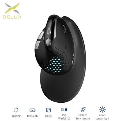 Delux M618XSD Vertical Mouse