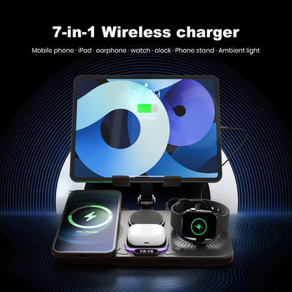 7-in-1 Flexible Wireless Charger Stand