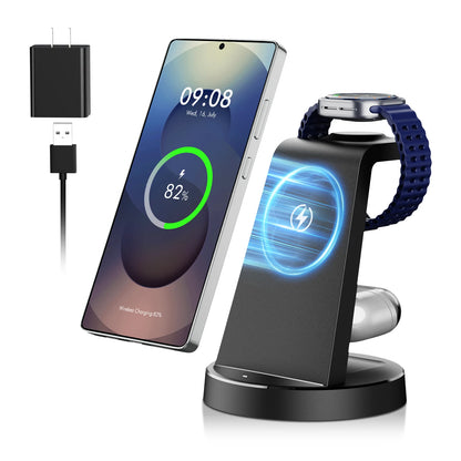 FlexCharge Voyager 3-in-1 Magnetic Wireless Charging Station