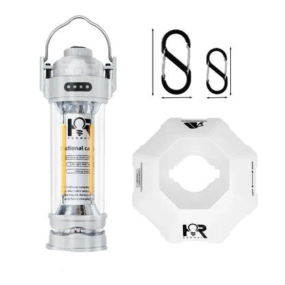 Retro Waterproof Camping Lantern, 3000mAh
