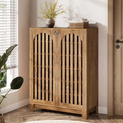 Halstead Shutter Door Shoe Cabinet