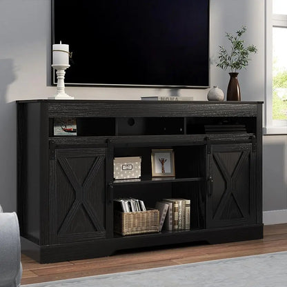 Sliding Barn Door TV Stand