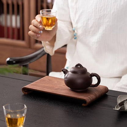 Rectangular Wooden Display Tray
