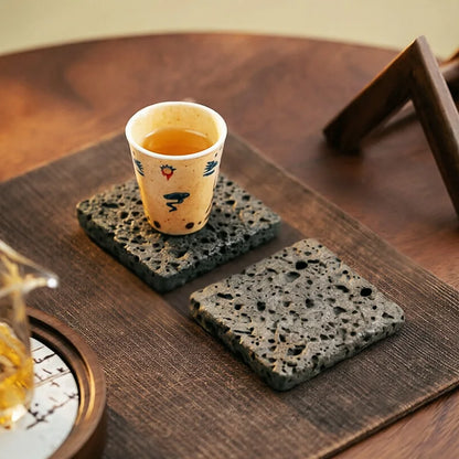 Volcanic Stone Tea Coaster