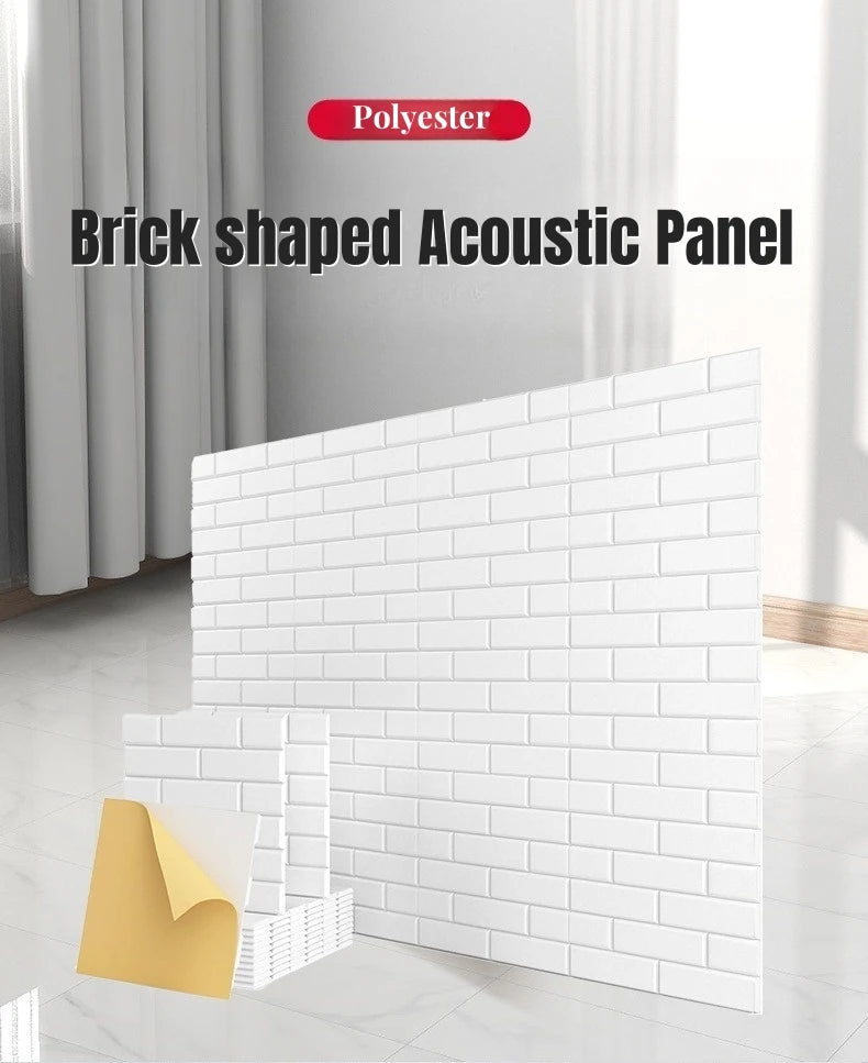 Felt Acoustic Brick Wall Panels