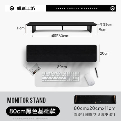 DeskMaster Modular Monitor Riser & Workspace Organizer