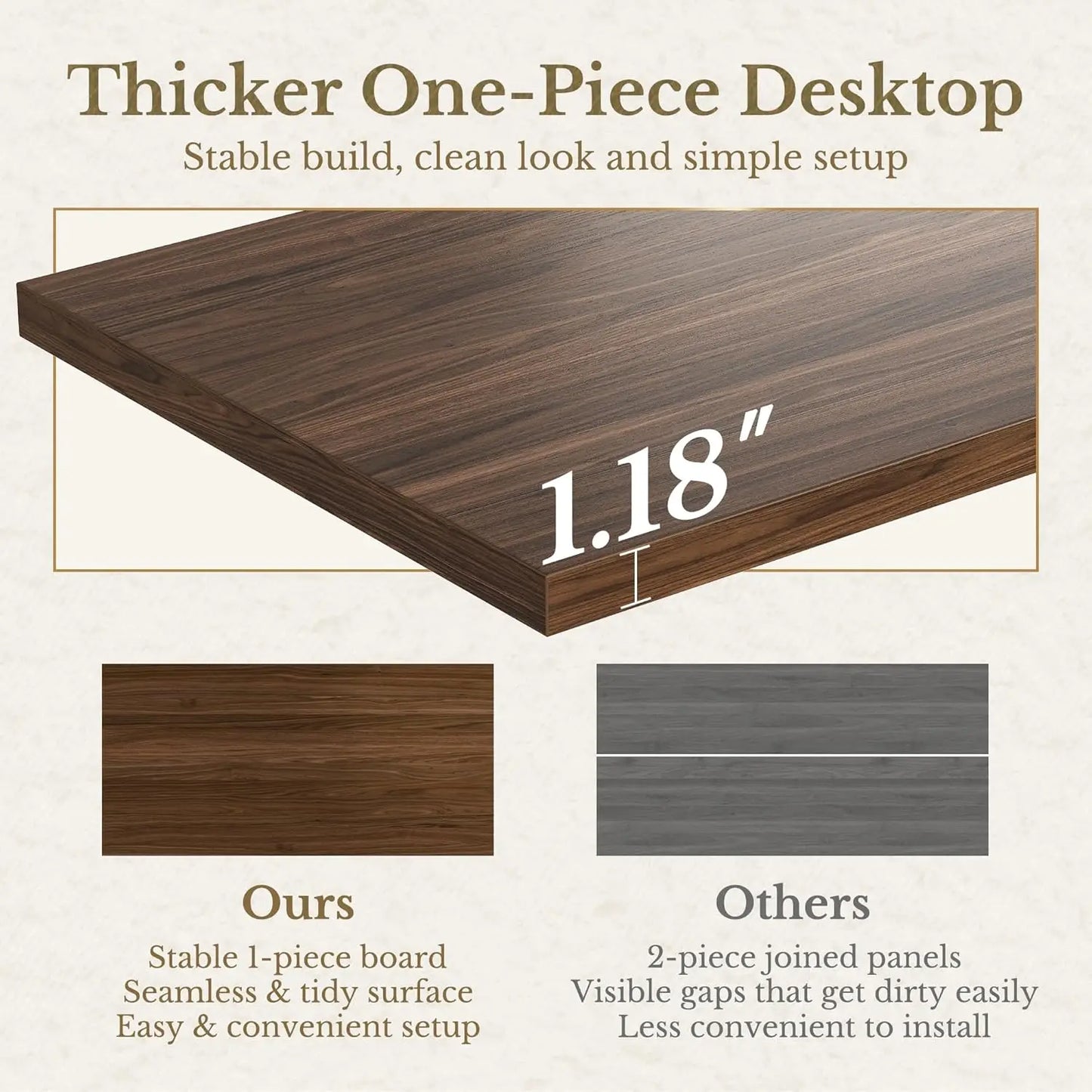 Sterling 67" Standing Desk & Bookshelf Set