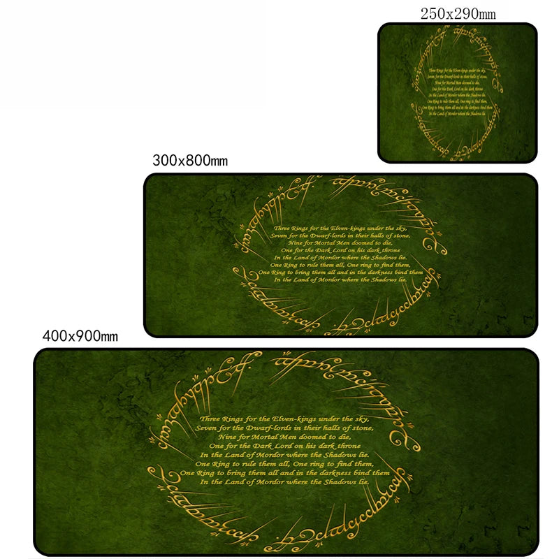 LOTR Movie Design XXL Gaming Mouse Pad