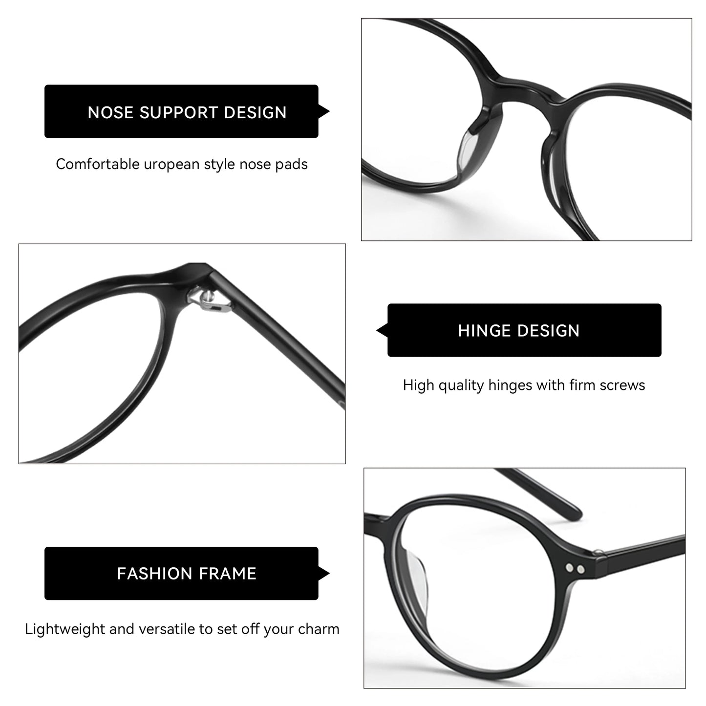 Retro Acetate Blue Light Glasses