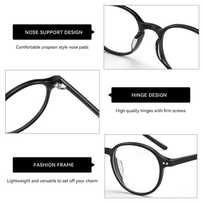 Retro Acetate Blue Light Glasses