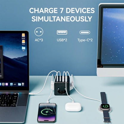 7-in-1 EU Power Strip