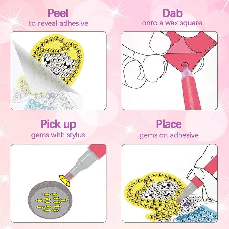 Unicorn & Mermaid Diamond Painting Kit