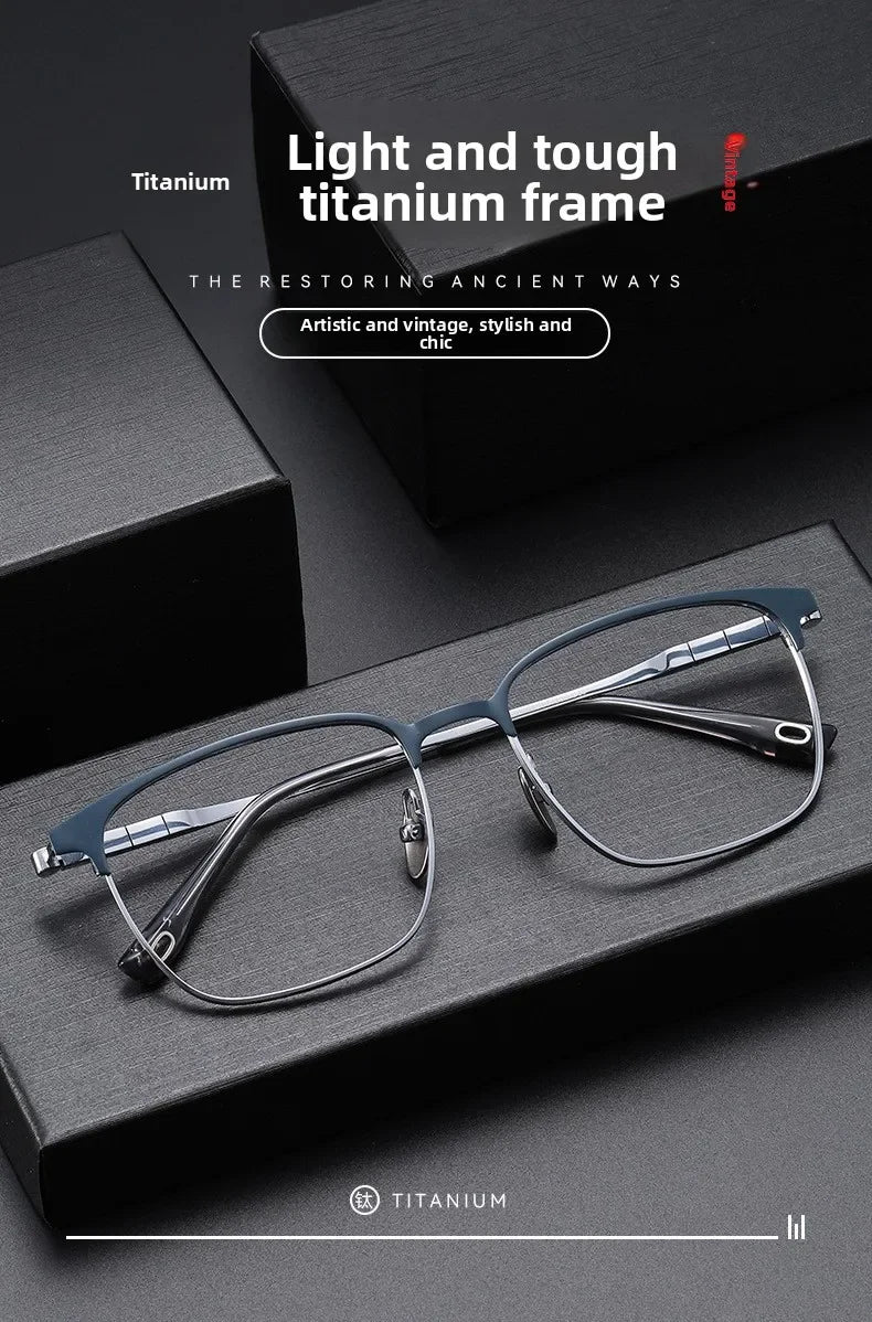 BLMUSA Titanium Reading Glasses