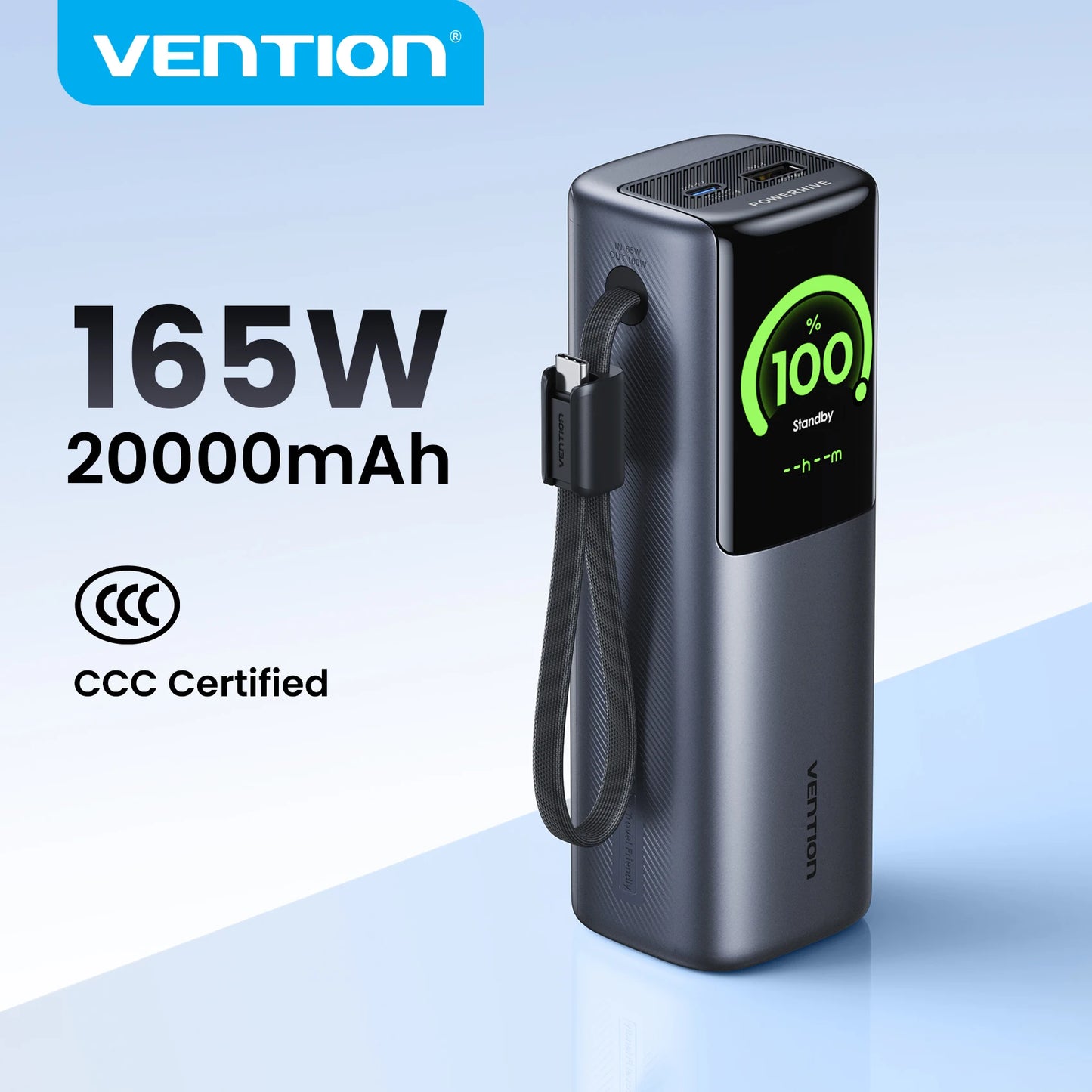 Vention 20000mAh Power Bank