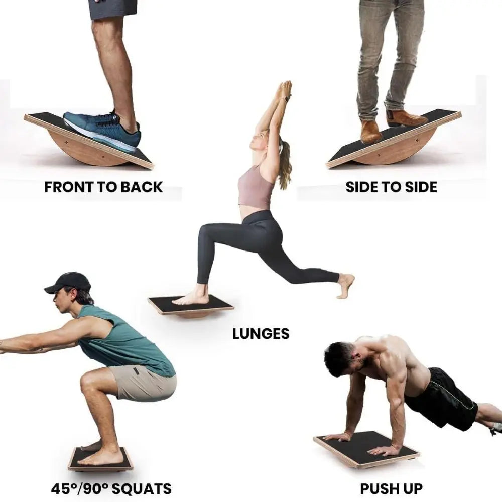 Wooden Rocker Balance Board