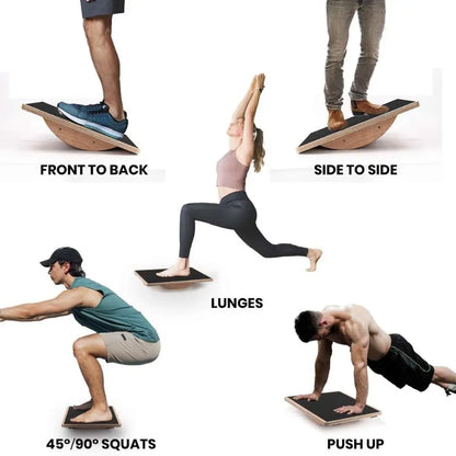 Wooden Rocker Balance Board