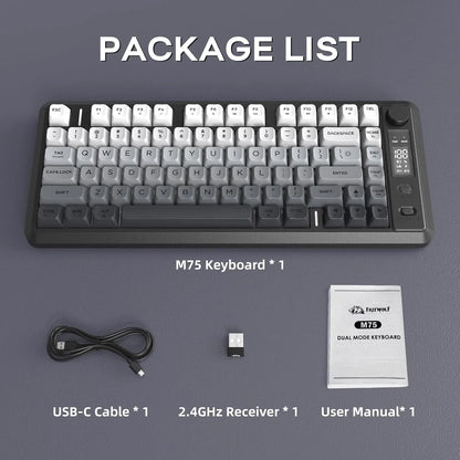 ATTACK SHARK M75 Wireless Gaming Keyboard