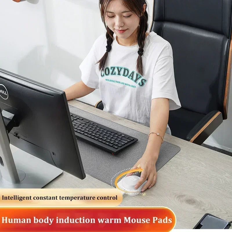 WarmDesk Electric Heated Mouse Pad