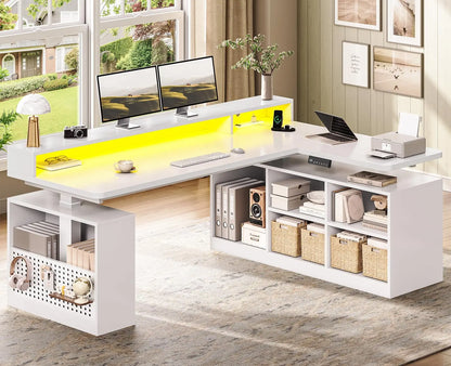All Inclusive L-Shaped Electric Standing Desk