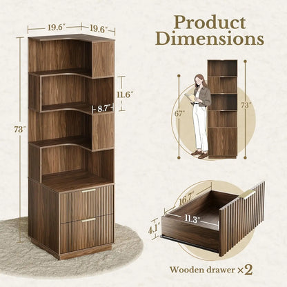 ErgoDesk L-Shape Standing Desk Set