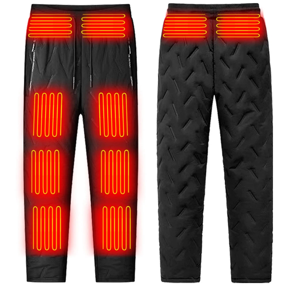 USB Heated Hiking Pants | 10 Heating Zones, 3 Heat Modes