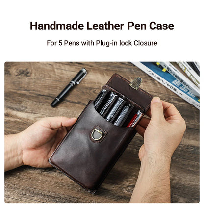 Handmade Cowhide Pen Case