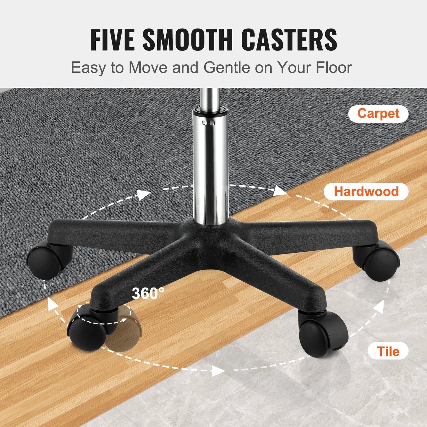 Round Rolling Stool