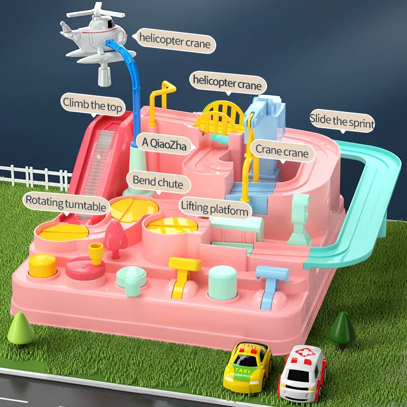 Urban Rescue Car Track Playset