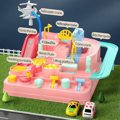 Urban Rescue Car Track Playset