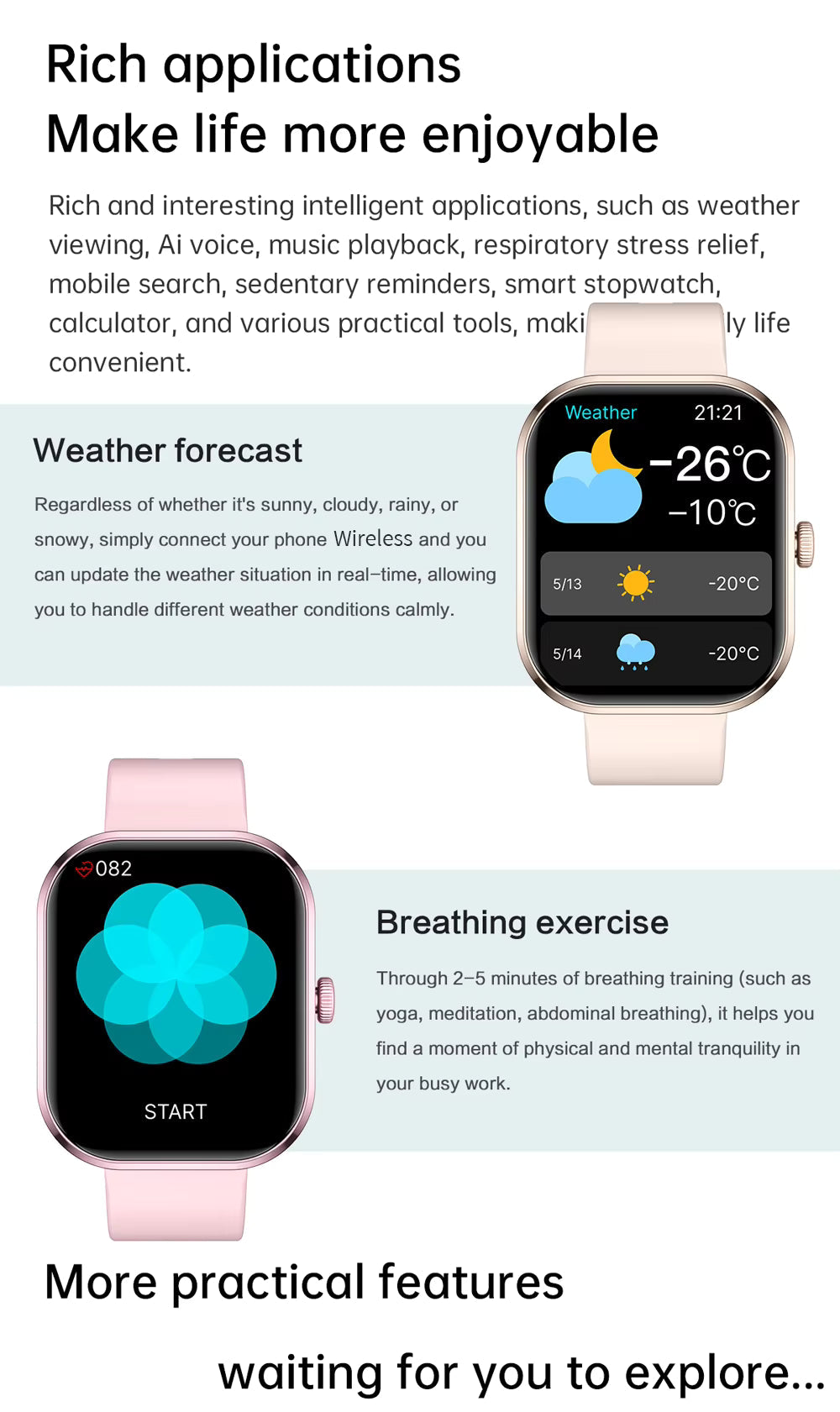 Health Smartwatch: BP, ECG, HRV & SpO2 Tracker