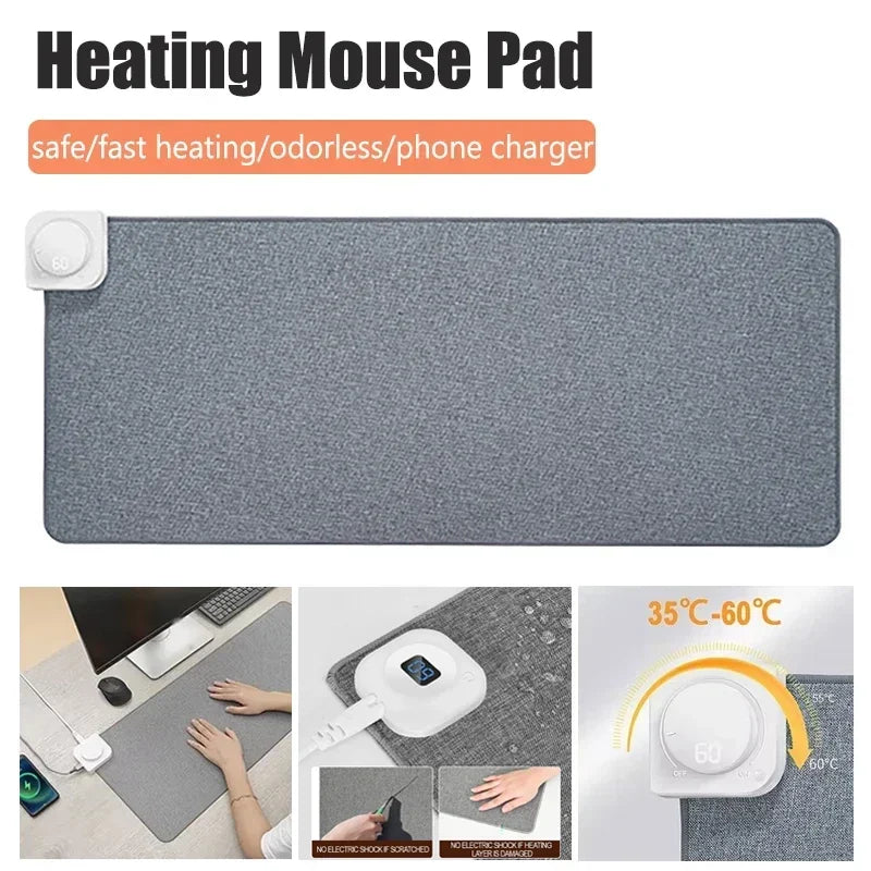 WarmDesk Electric Heated Mouse Pad