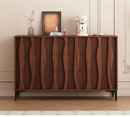 Mid-Century Luxury Living Room Cabinet
