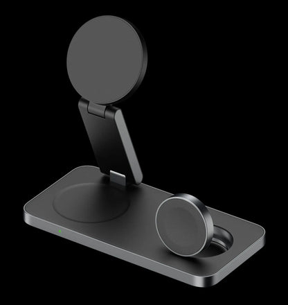 FoldCharge Pro 3-in-1 Magnetic Wireless Charging Station