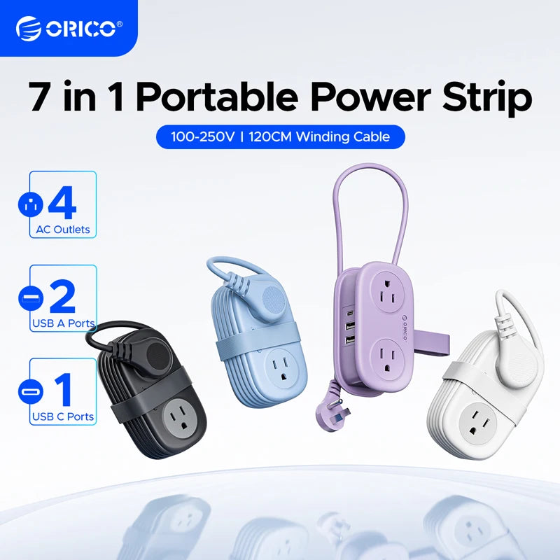 ORICO 4-Outlet Power Strip
