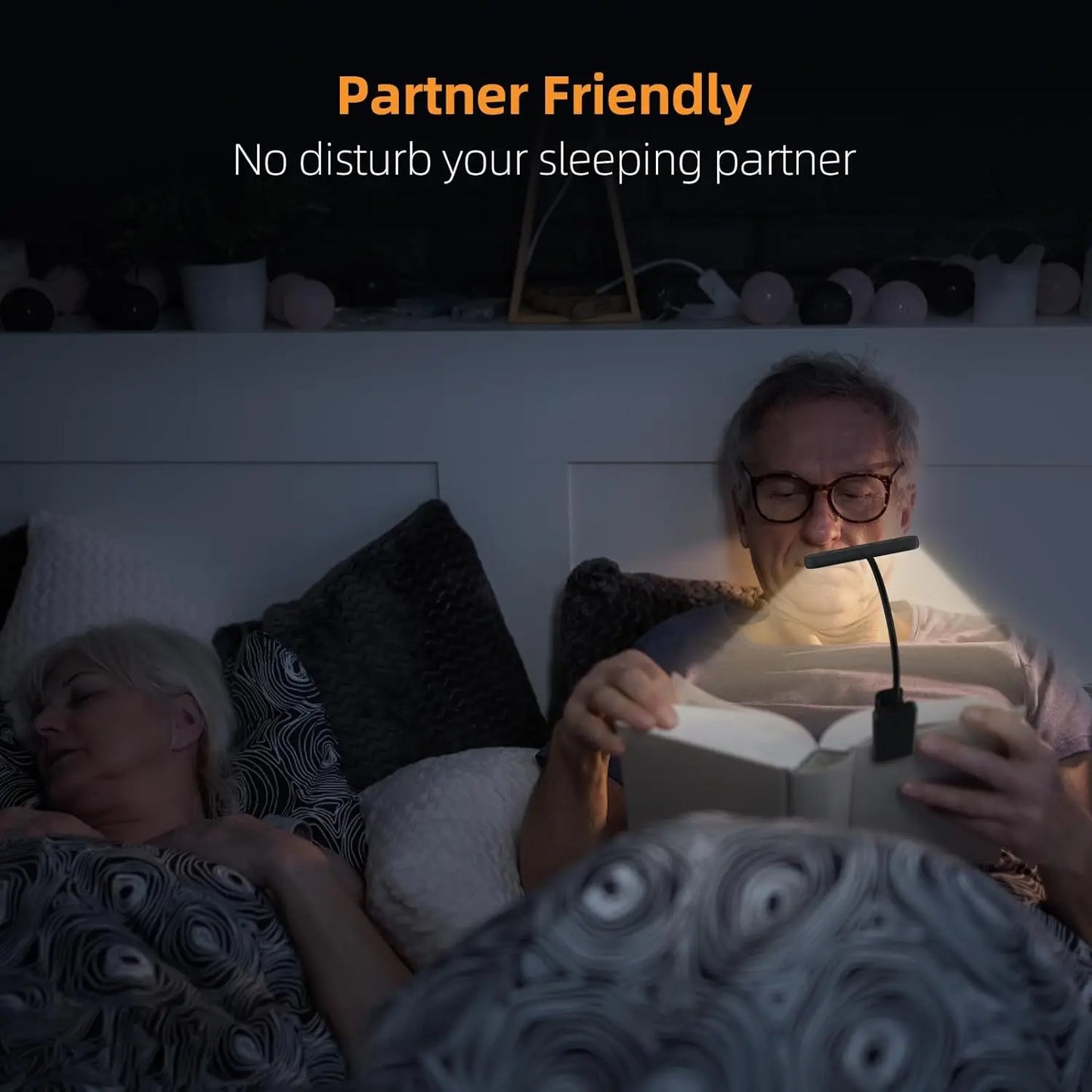 LED Reading Clip Light