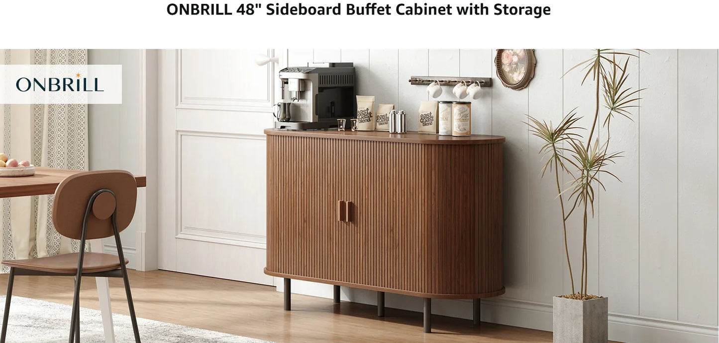 Winshire Sliding Door Buffet Cabinet