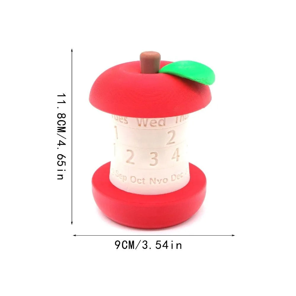 NordicFlip Retro Rotating Desk Calendar
