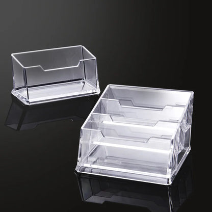 ClearSlot Acrylic Business Card Case
