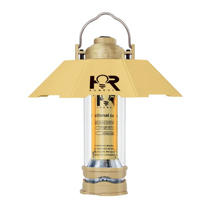 Retro Waterproof Camping Lantern, 3000mAh