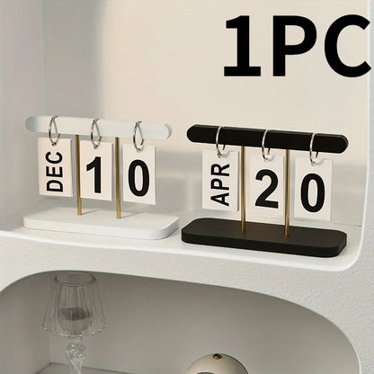 NordicPage Minimalist Desk Calendar