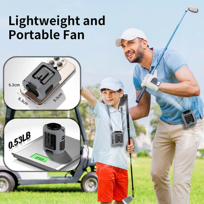 Portable Waist & Neck Cooling Fan
