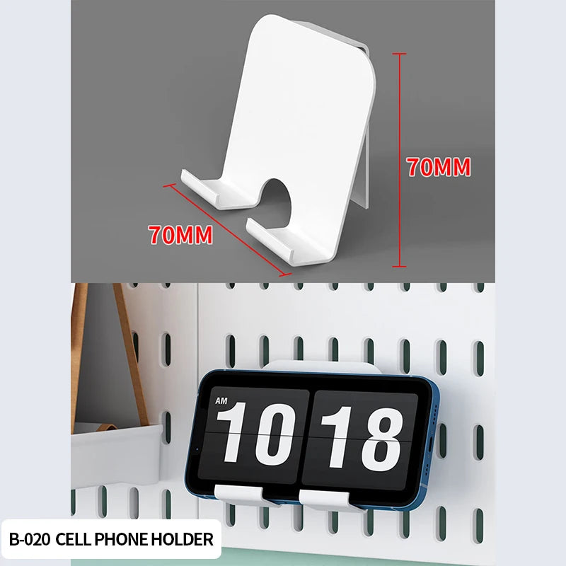 No-Drill Desktop Pegboard Organizer