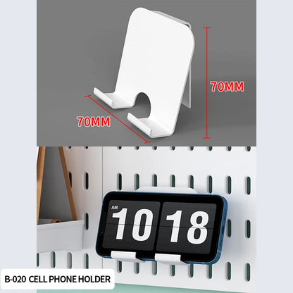 No-Drill Desktop Pegboard Organizer