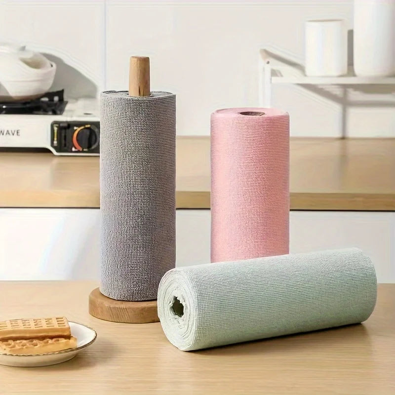 Absorbent Household Cleaning Towel Roll