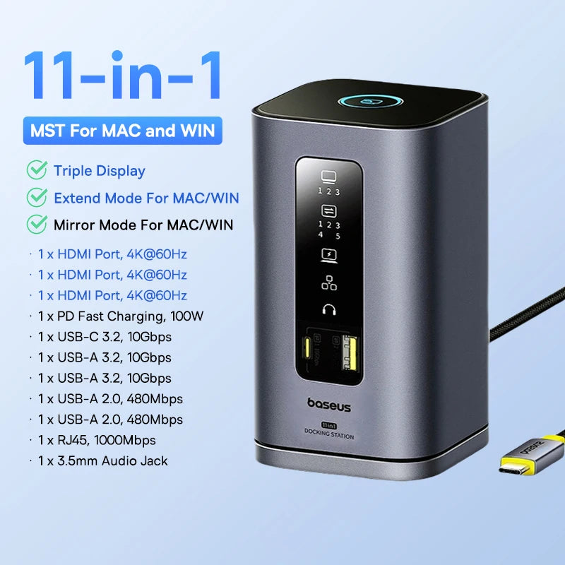 Baseus 11-in-1 Docking Station