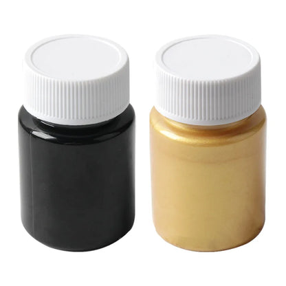 Metal Glitter Paint Set for Resin & Leather