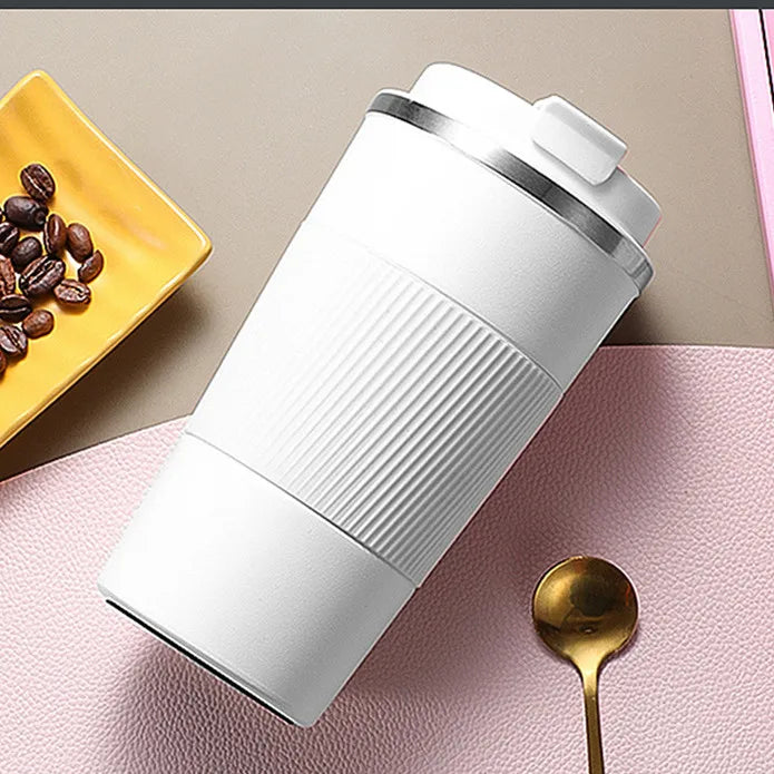 Leak-Proof Insulated Coffee Thermos Mug