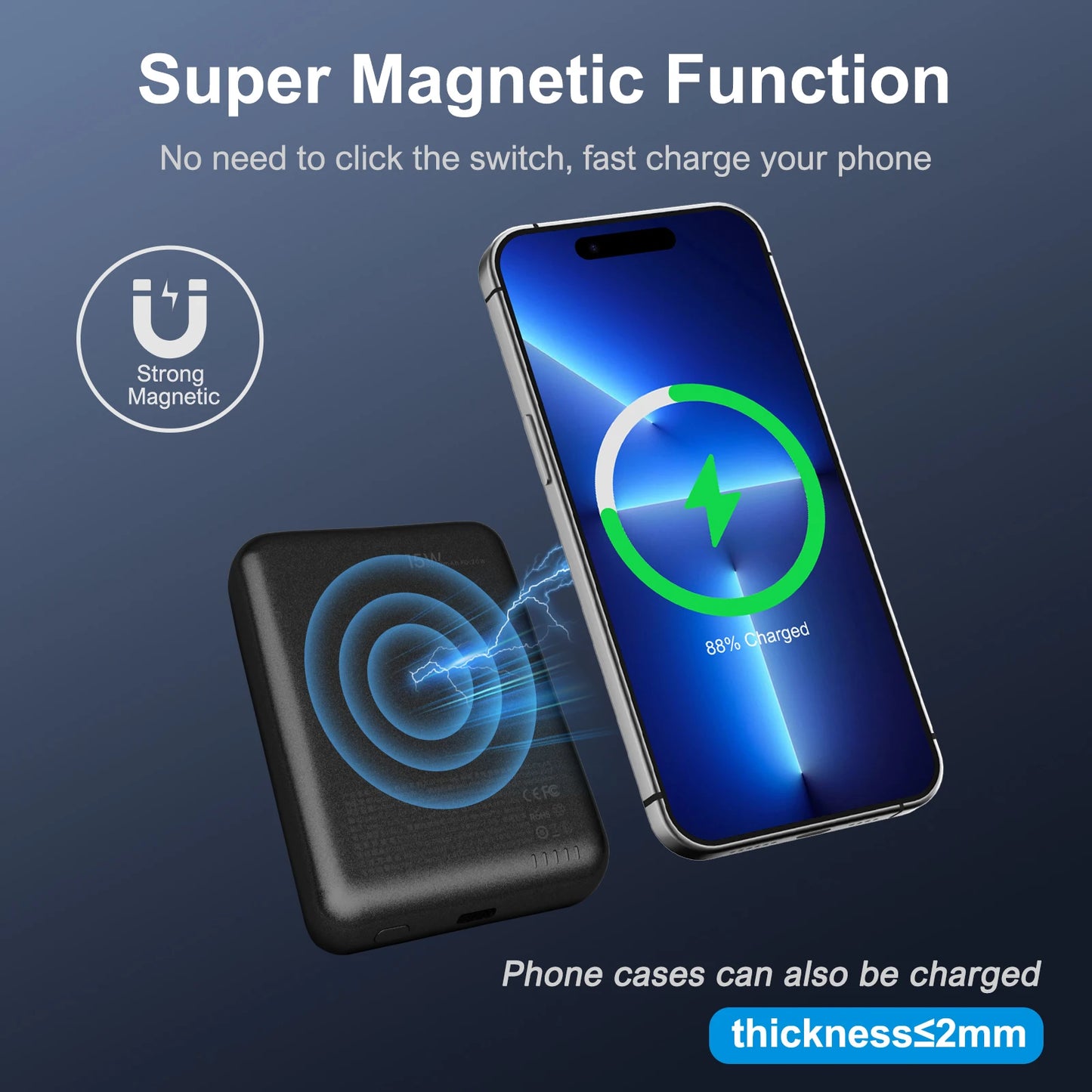 MagSnap 5K Wireless Power Bank