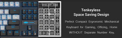 MageGee 75% TKL Mechanical Gaming Keyboard